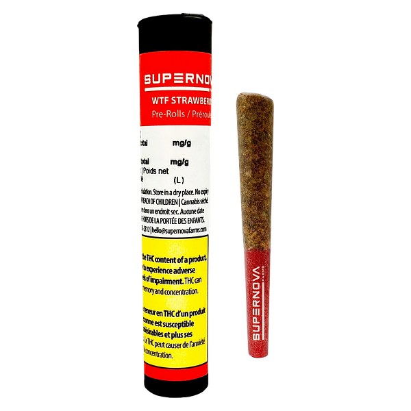 Supernova Farms - WTF (What the Fruit) Strawberry Pre-Roll