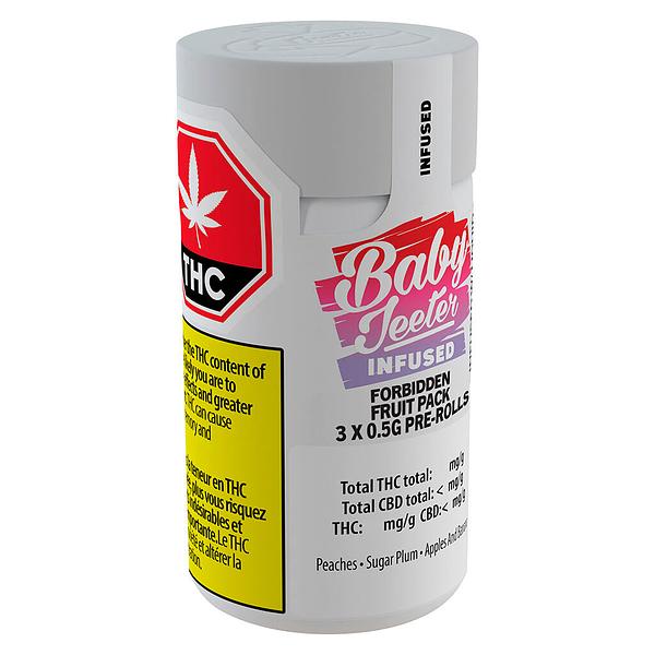 Jeeter - Baby Jeeter Forbidden Fruit Pack Infused Pre-Roll image 2