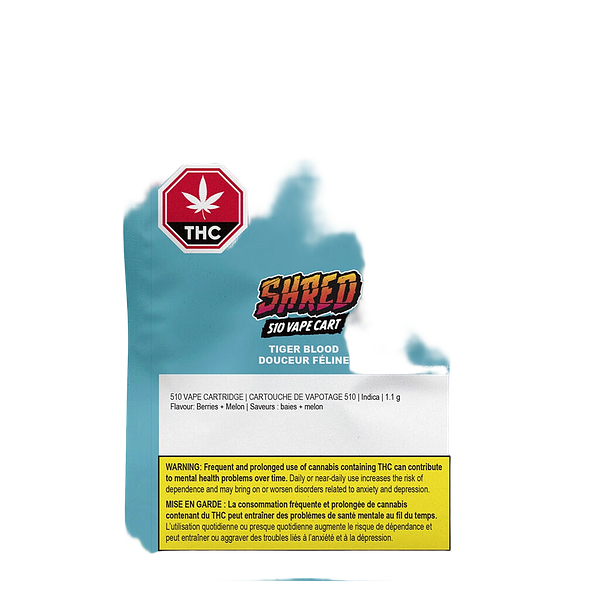 SHRED - Tiger Blood 510 Thread Cartridge