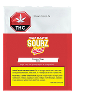 SOURZ by Spinach - Fully Blasted Strawberry Mango Soft Chews