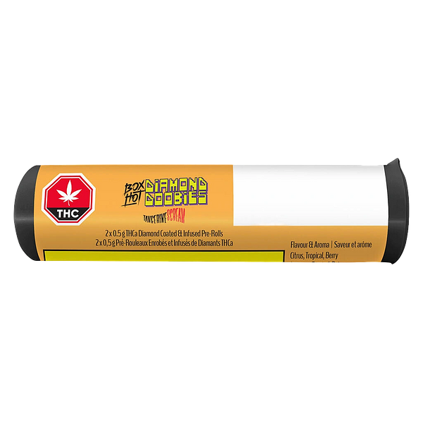 BOXHOT - Diamond Doobies - Tangerine Scream Infused Pre-Rolls
