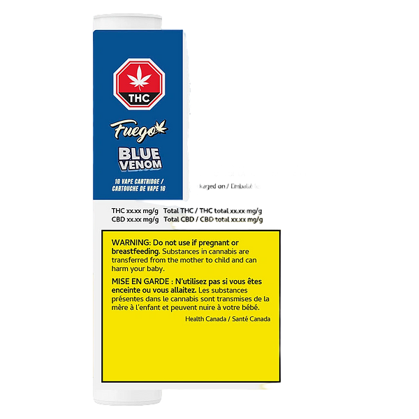 Fuego - Blue Venom 510 Thread Cartridge