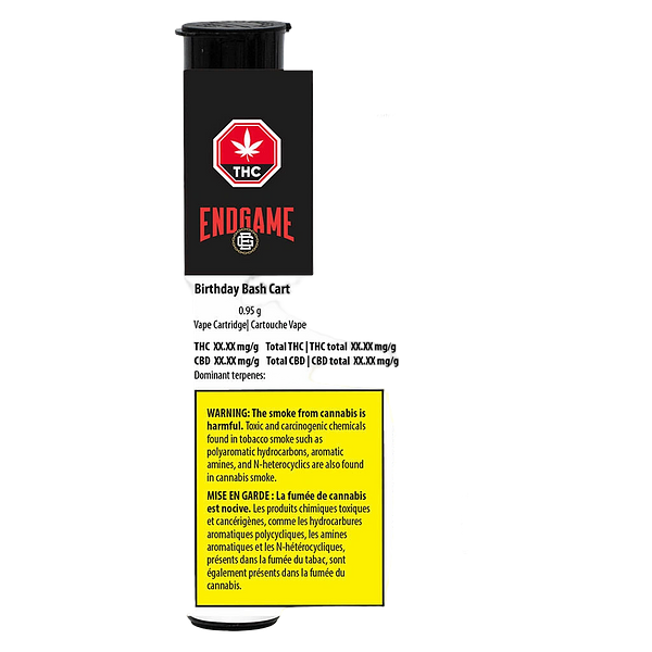 Endgame - Birthday Bash 510 Thread Cartridge