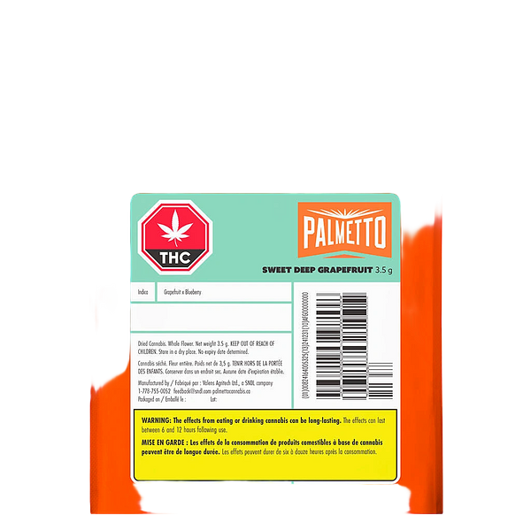 Palmetto - Sweet Deep Grapefruit