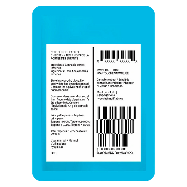 HycycleMAX - Wappa Og 1000 510 Thread Cartridge