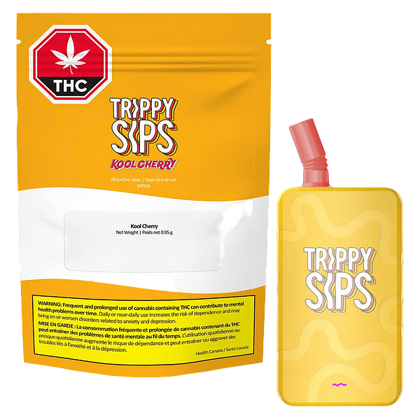 Trippy Sips - Kool Cherry Disposable Vape