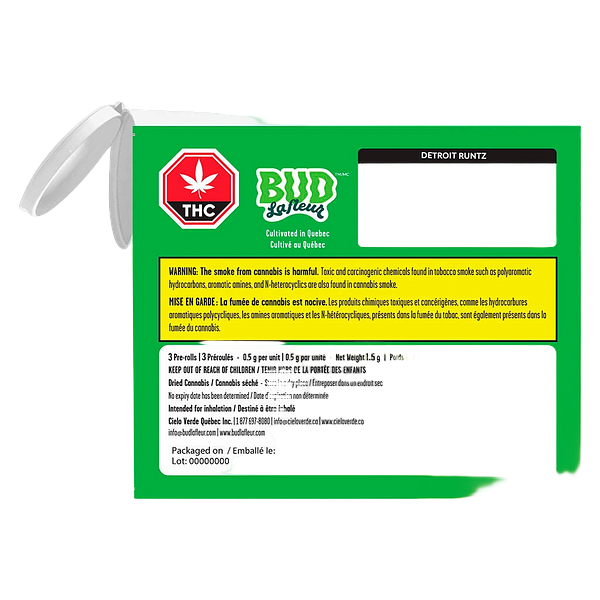Bud Lafleur - Detroit Runtz Pre-roll