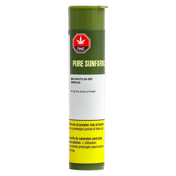 Pure Sunfarms - Big White Hi-def Pre-roll