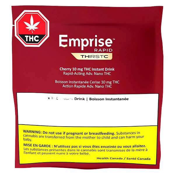 Emprise Rapid THirstC - Cherry 10 THC Instant Drink