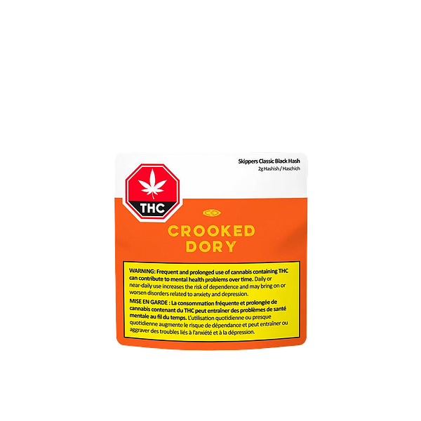 Crooked Dory - Skippers Classic Black Hash