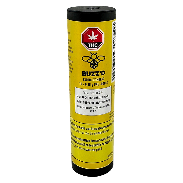 Buzz'd - Exotic Stingerz Pre-Rolls