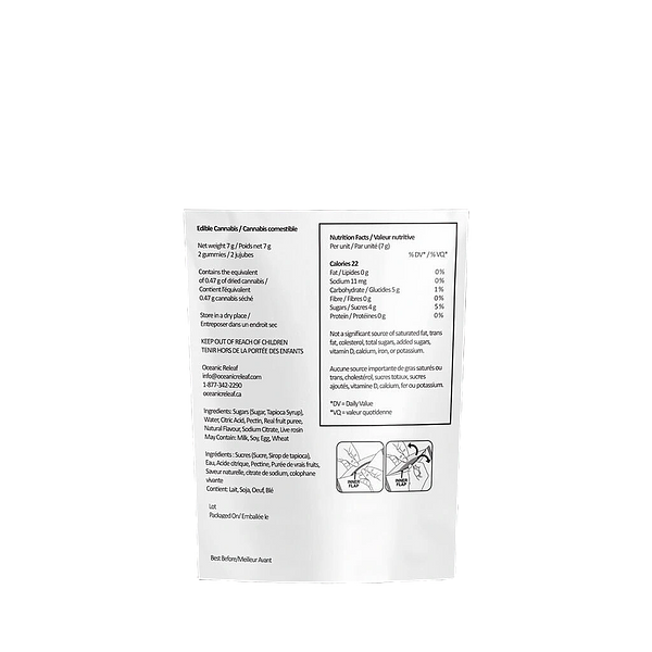 Oceanic - Strawberries & Cream Live Rosin Gummies