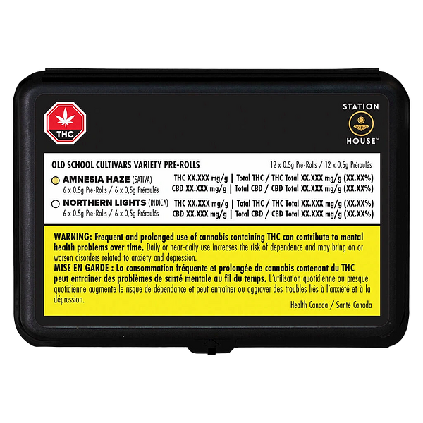 Station House - Old School Cultivar Variety Pack Pre-Roll