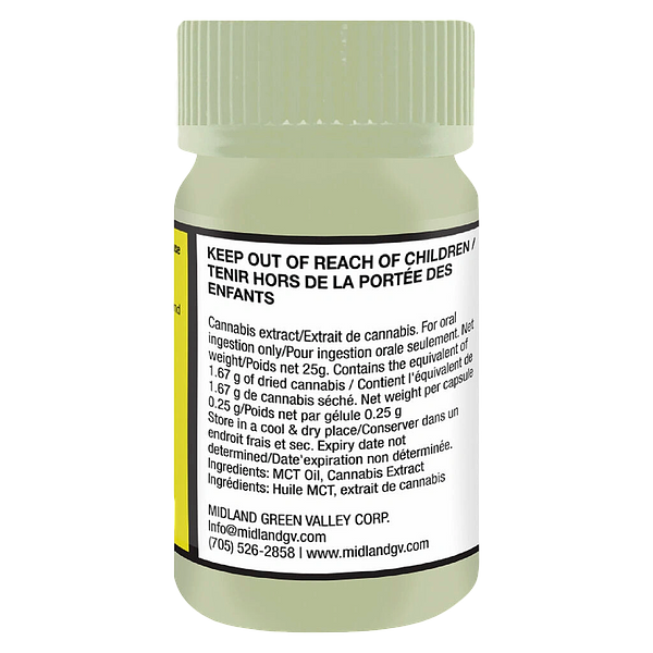 QCBD - High CBD 100 Caps 