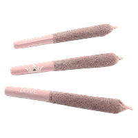 Queen of Bud - Rose Quartz Infused Rose Diamond Coated Pre Roll