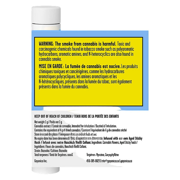 Jublee Extracts - Nostalgia - Aged Sticky Hash Infused Pre Roll