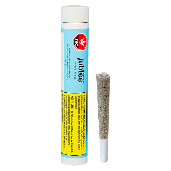Jublee Extracts - Nostalgia - Aged Sticky Hash Infused Pre Roll