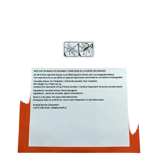 TYTAN Mega Effects - 3:2 THC:CBG Groove AIO Guava-Mango Tango