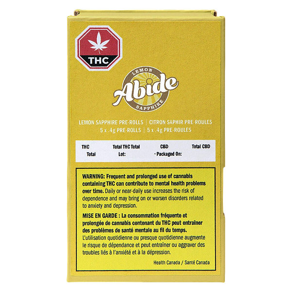 Abide - Lemon Sapphire Pre-Rolls