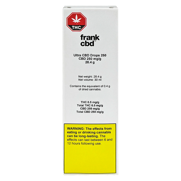 Frank CBD - Ultra CBD Drops 250