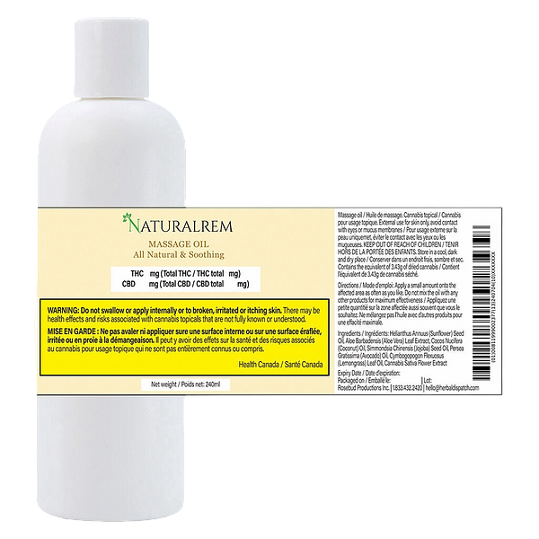 Naturalrem - Massage Oil