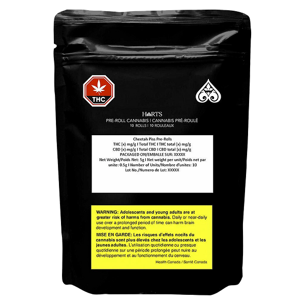 HARTS - Cheetah Piss Pre Roll