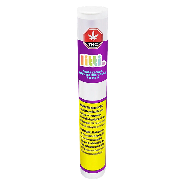 LITTI. - Grape Escape Infused Pre-Roll