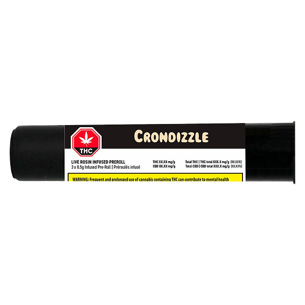 Crondizzle - Live Rosin Infused Pre-Roll