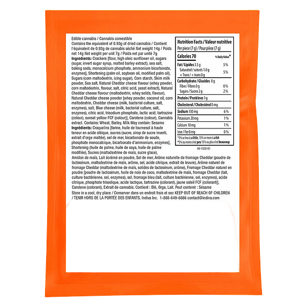 No Future - Cracker Sammies - Cheddar Flavour