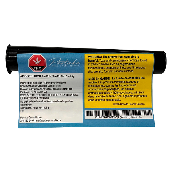 Partake - Apricot Frost Pre-roll