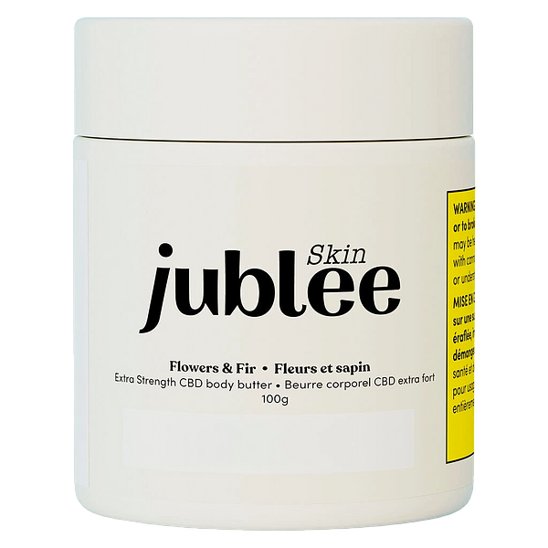 Jublee Skin - Extra Strength CBD Body Butter - Flowers & Fir