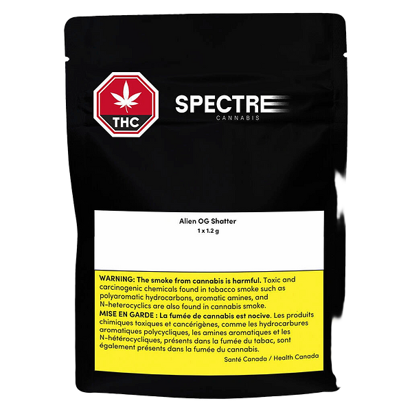 Spectre Cannabis - Alien OG Shatter