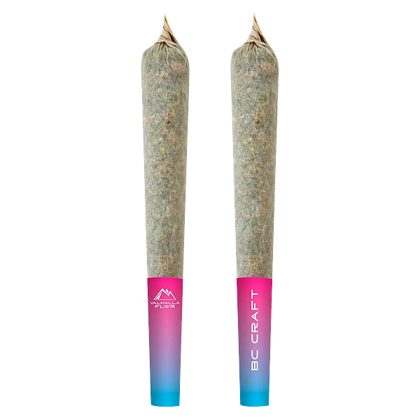 Valhalla Flwr - Diamond Blaze Cosmic Cherry Infused Pre-roll