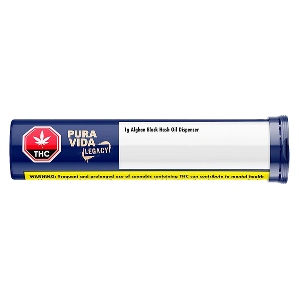 Pura Vida - Afghan Black Hash Oil Dispenser