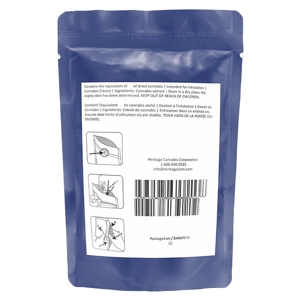 Pura Vida - Purple Rntz Live Rosin Jumbo Jar