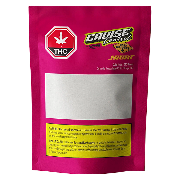 BOXHOT Cruise Control - Test Drivers - Nitro Thc + Cbg 510 Thread Cartridge