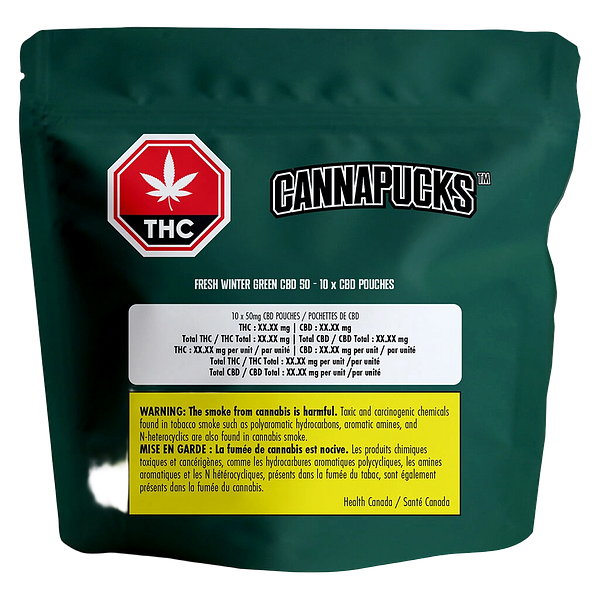 Cannapucks - Fresh Winter Green