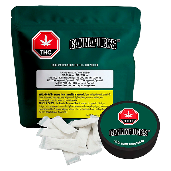 Cannapucks - Fresh Winter Green