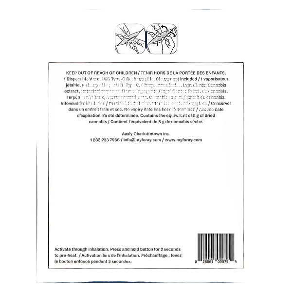 Foray - Sidekick All In One Thc:Cbg:Cbd