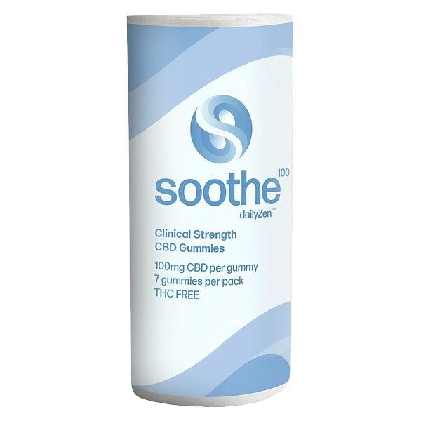 Soothe - Soothe Dailyzen™ 100 Cbd Blue Raspberry Gummies