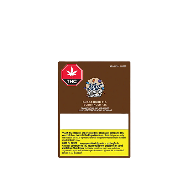 Keef Bottle Cap Gummies - Bubba Kush R.B