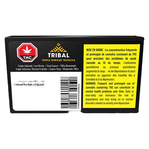 Tribal - Triple Burger Trifecta Infused Pre-roll