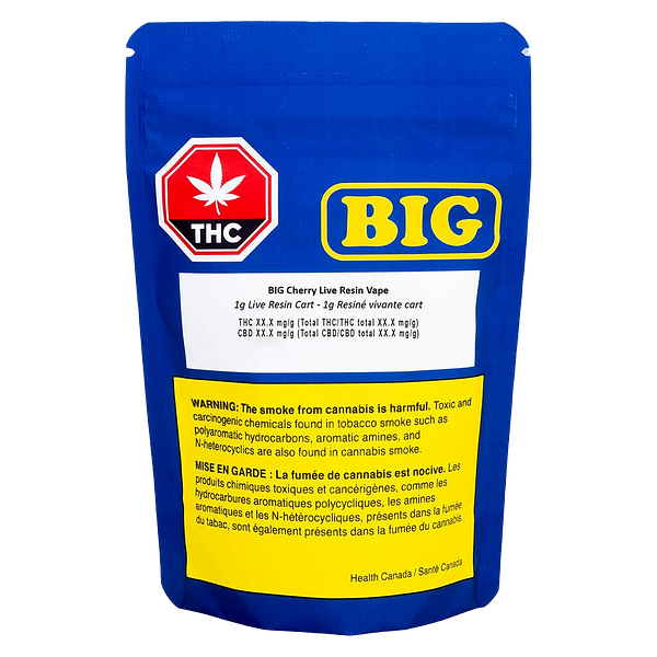 BIG - Cherry Resin 510 Thread Cartridge