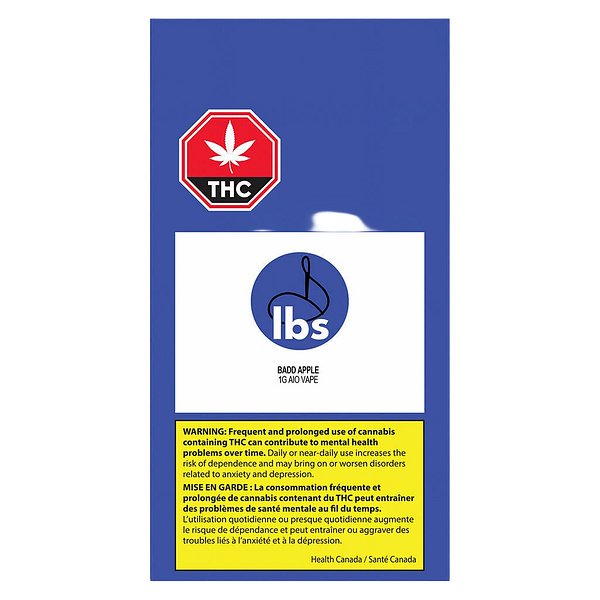 D lbs - Badd Apple All In One Vape