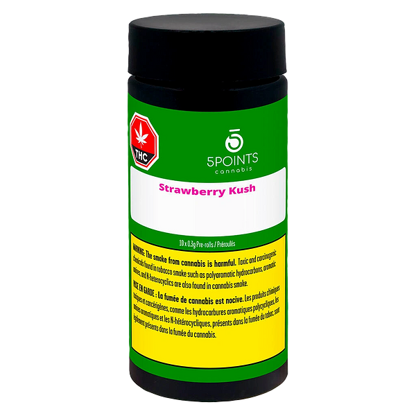 5 Points Cannabis - Strawberry Kush Pre-Roll