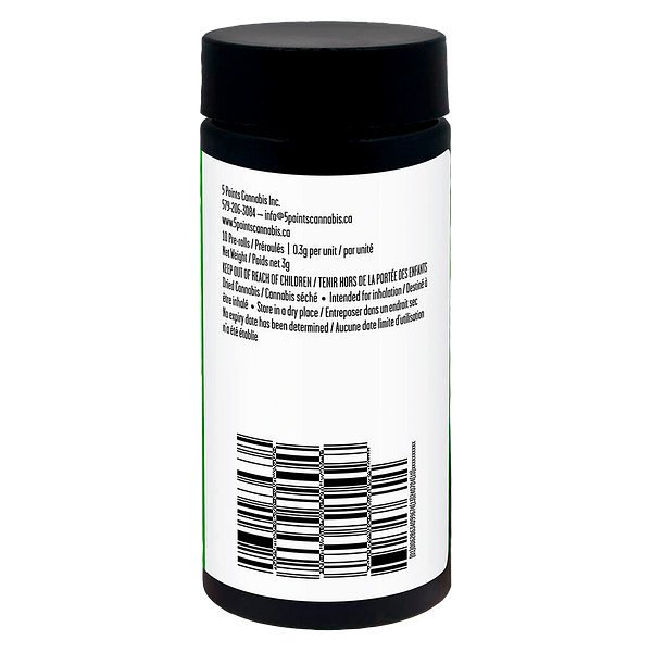 5 Points Cannabis - Strawberry Kush Pre-Roll