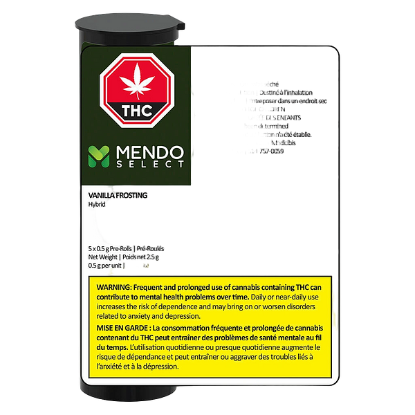 Mendo Select - Vanilla Frosting Pre-Roll