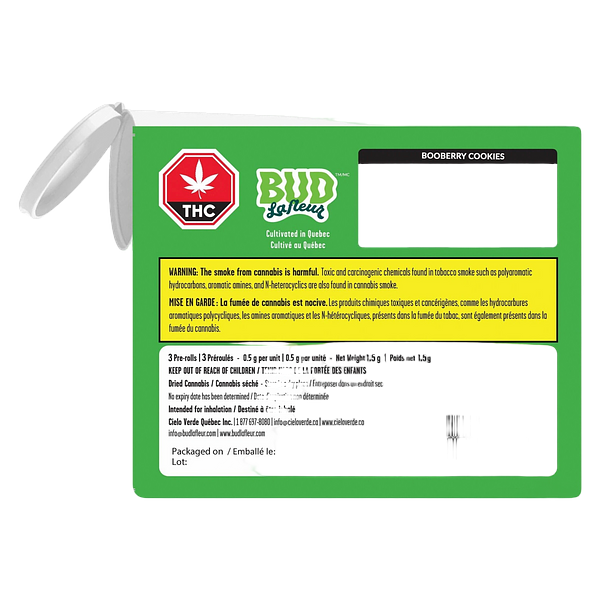 Bud Lafleur - Booberry Cookies Pre-Roll