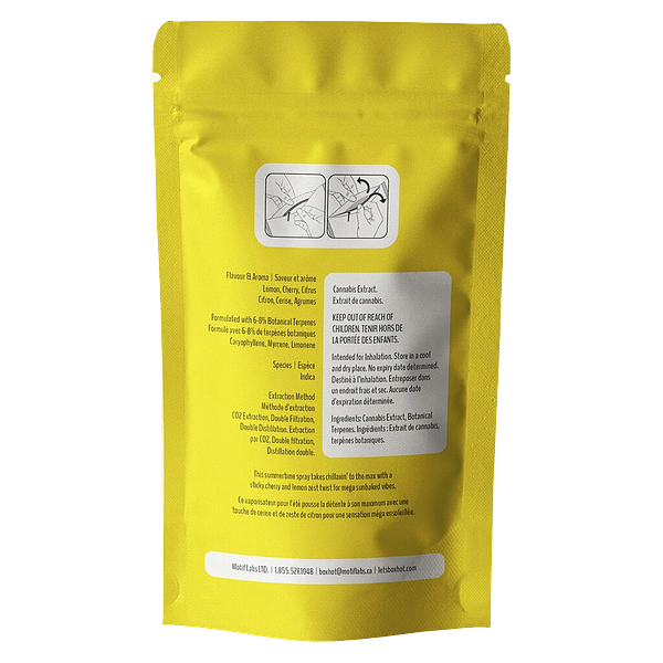 BOXHOT - Lemonberry Kush 510 Thread Cartridge