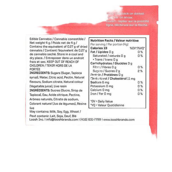 ABX - Strawberry Haze Live Resin Terp Chew